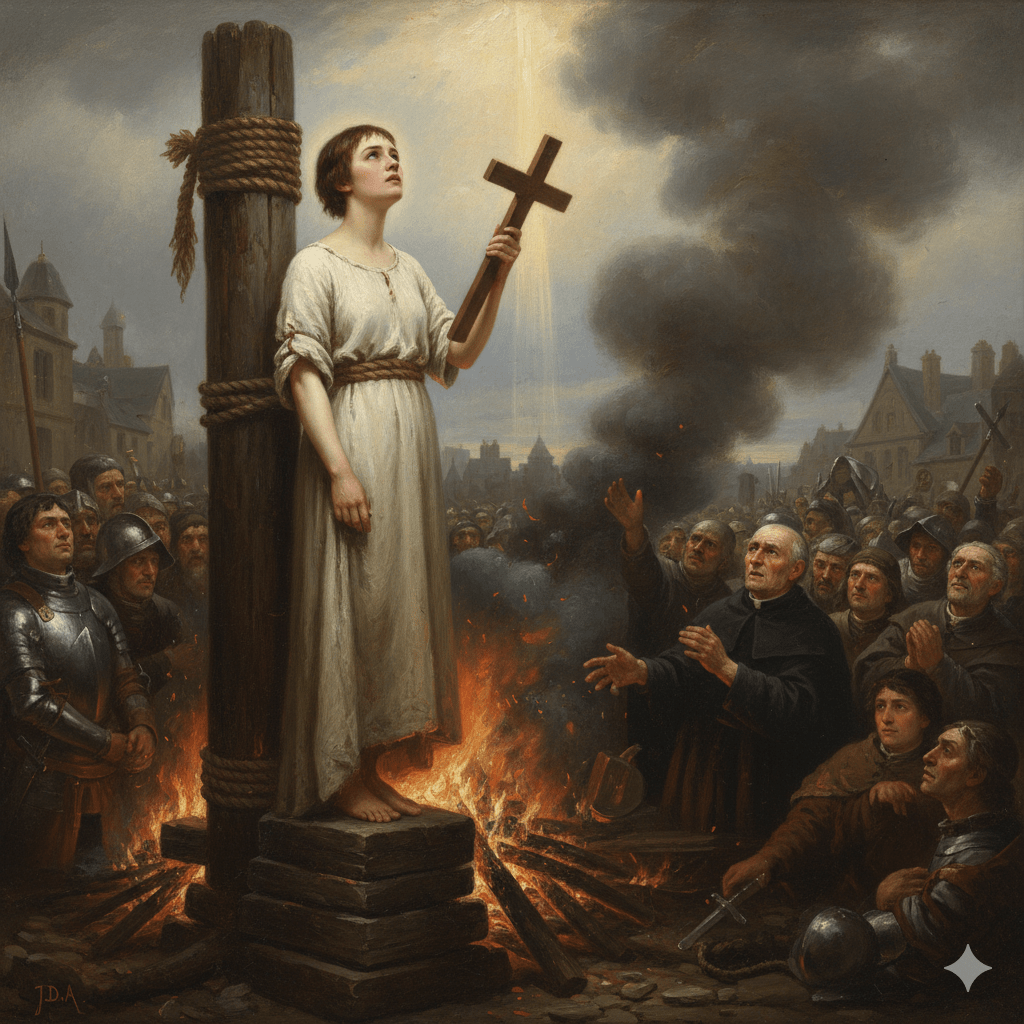 The Peasant Who Crowned a King: The Miraculous Rise and Tragic Fall of Joan of&nbsp;Arc